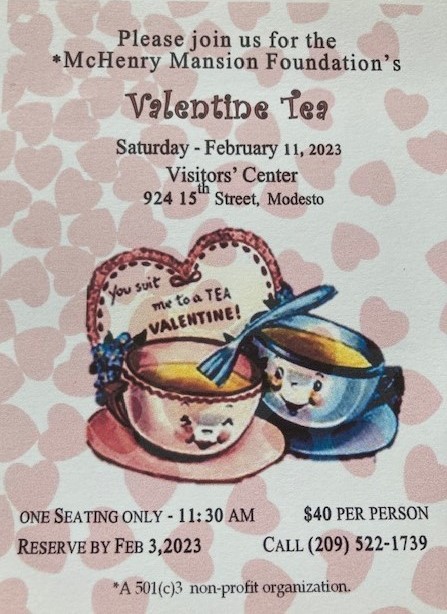 Valentine Tea Flyer